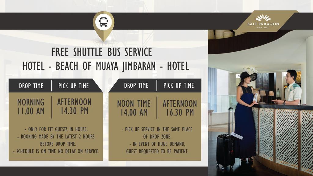 Bali Paragon Resort Hotel Jimbaran Esterno foto